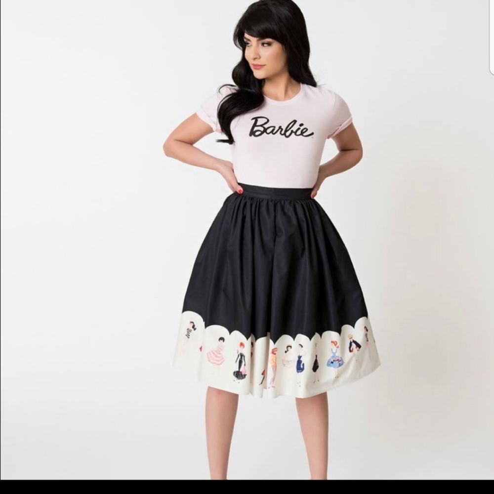 Unique Vintage Barbie Skirt